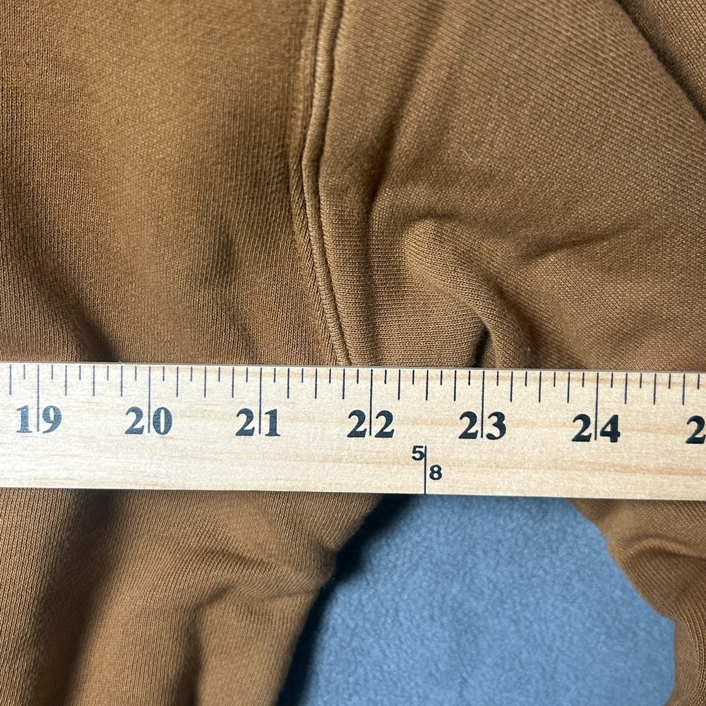 YZY Yeezy Gap Perfect Hoodie Camel Brown Double Layer Heavyweight Size M - Picture 5 of 8